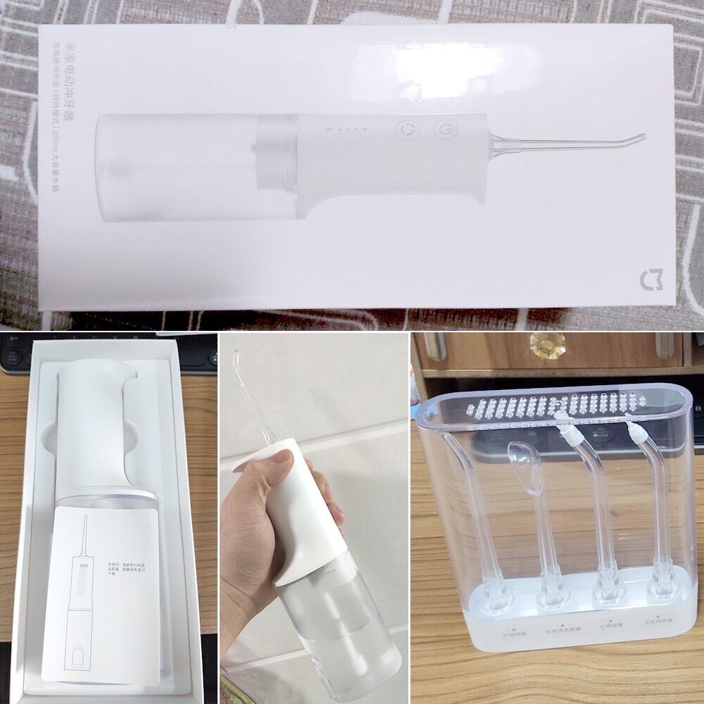 (*)GIAO HỎA TỐC Tăm Nước Vệ Sinh Răng Miệng Xiaomi Mijia MEO701 Fullbox Chính Hãng