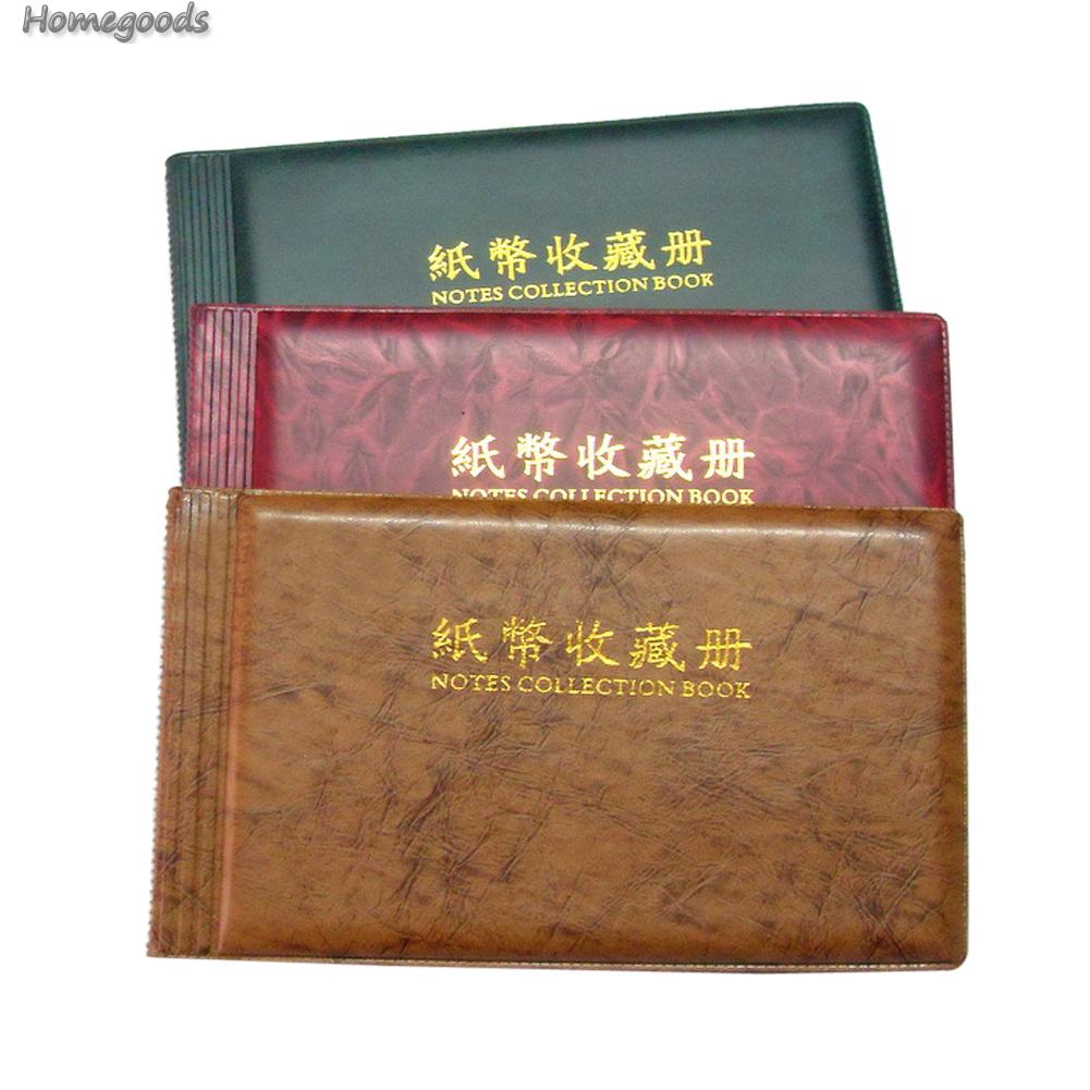 Tập Album Sưu Tập Tiền Giấy 20 Trang Tiện Lợi