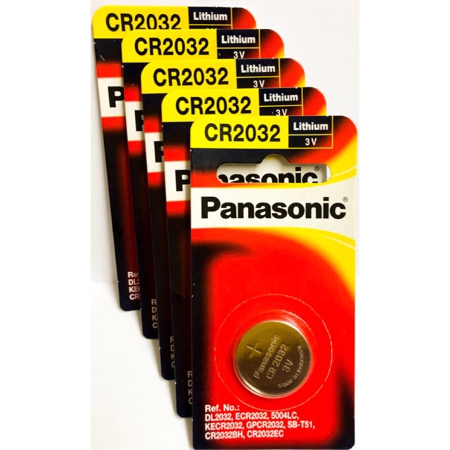 💥 FREESHIP TỪ 50K💥5 Vỉ Pin CR2032 Panasonic Lithium made in Indonesia