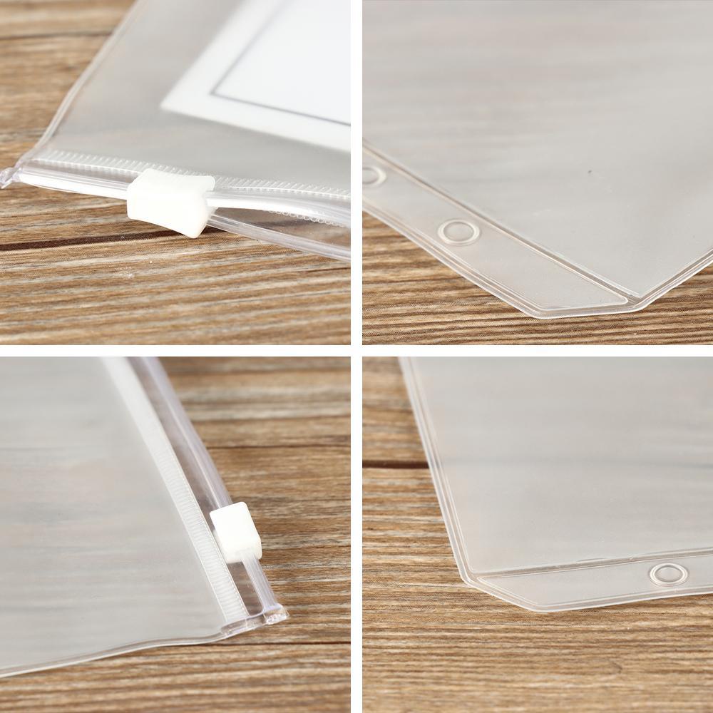 Set 1 / 5 Khóa Zip Bằng Nhựa PVC Tiện Dụng