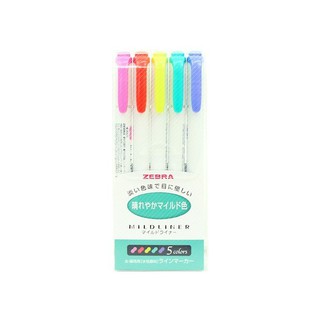 BÚT HIGHLIGHT ZEBRA MILDLINER SET XANH LÁ