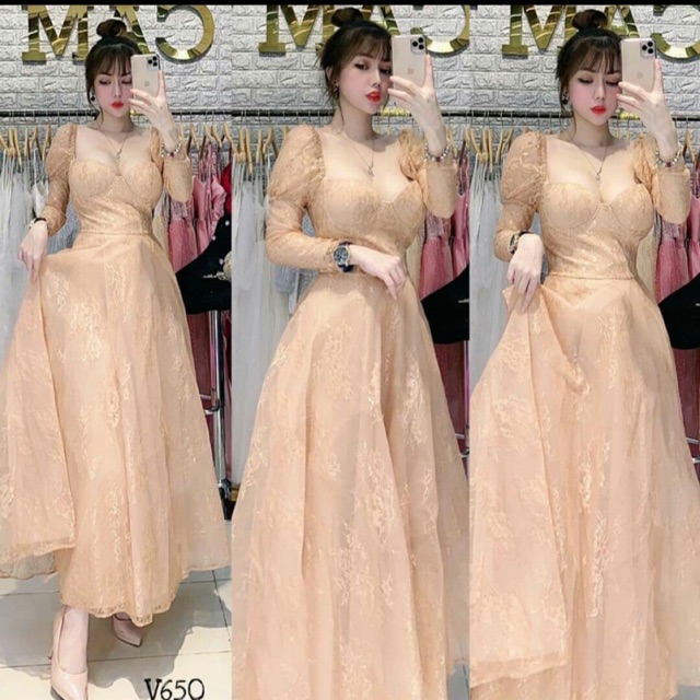 ĐẦM XÒE REN MI TAY DÀI