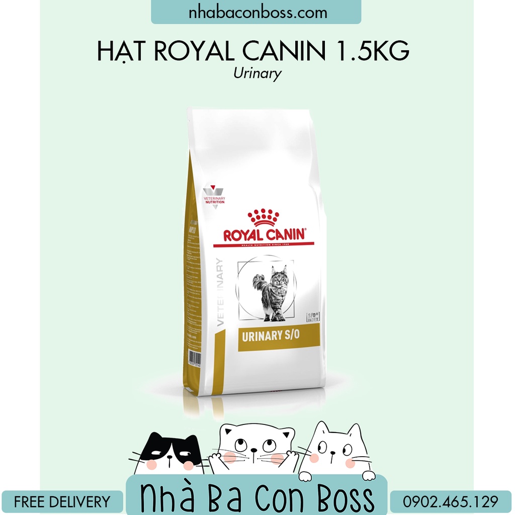 Hạt khô cho mèo Royal Canin Urinary 1.5kg