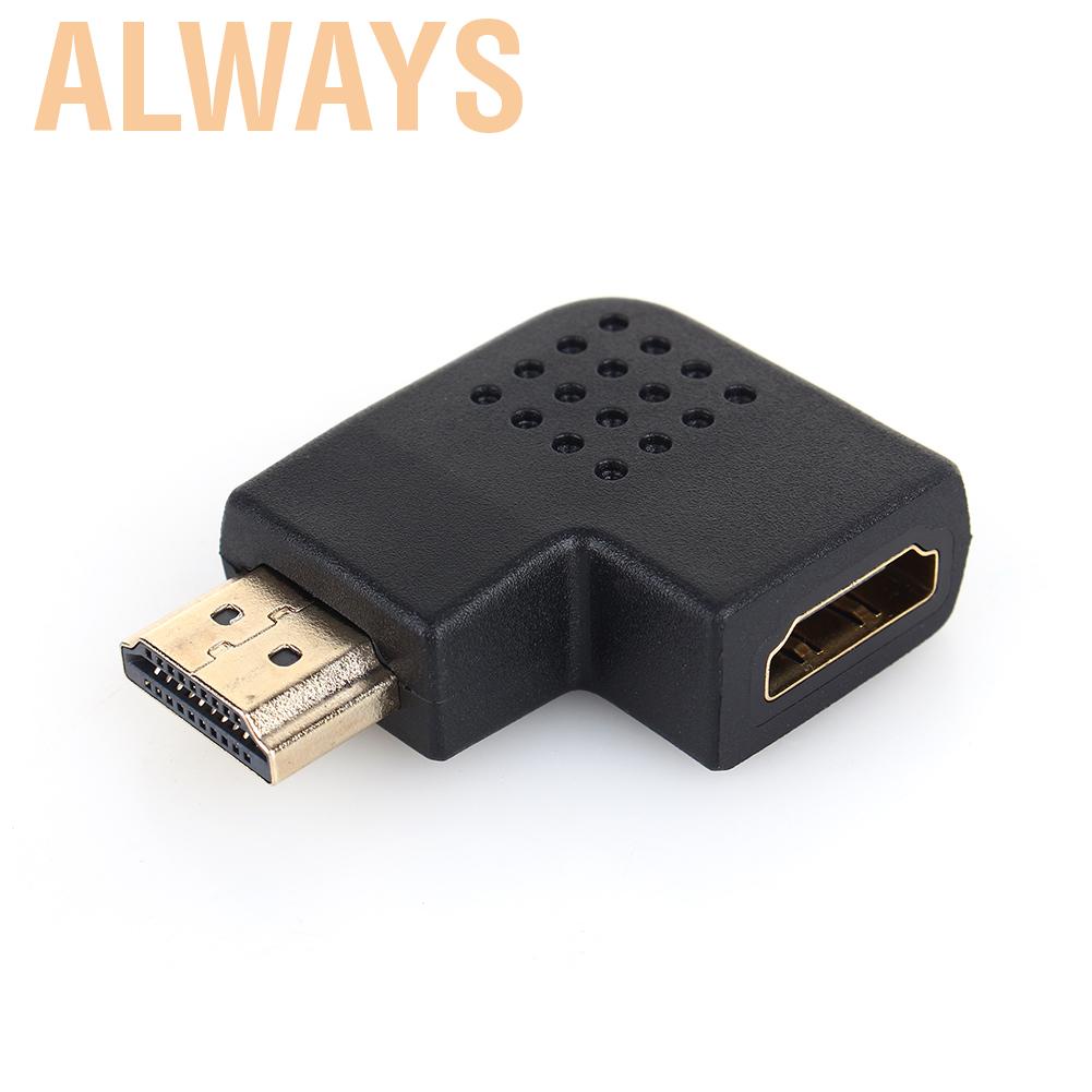 Đầu chuyển góc 90 độ đổi cổng HDMI sang giác cắm