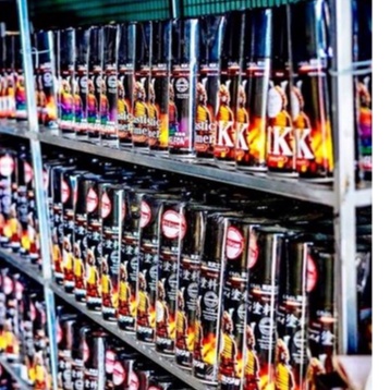 Sơn samurai màu bạc kim loại Y3 làm mới đẹp xe bám tốt chống gỉ sét hàng chính hãng