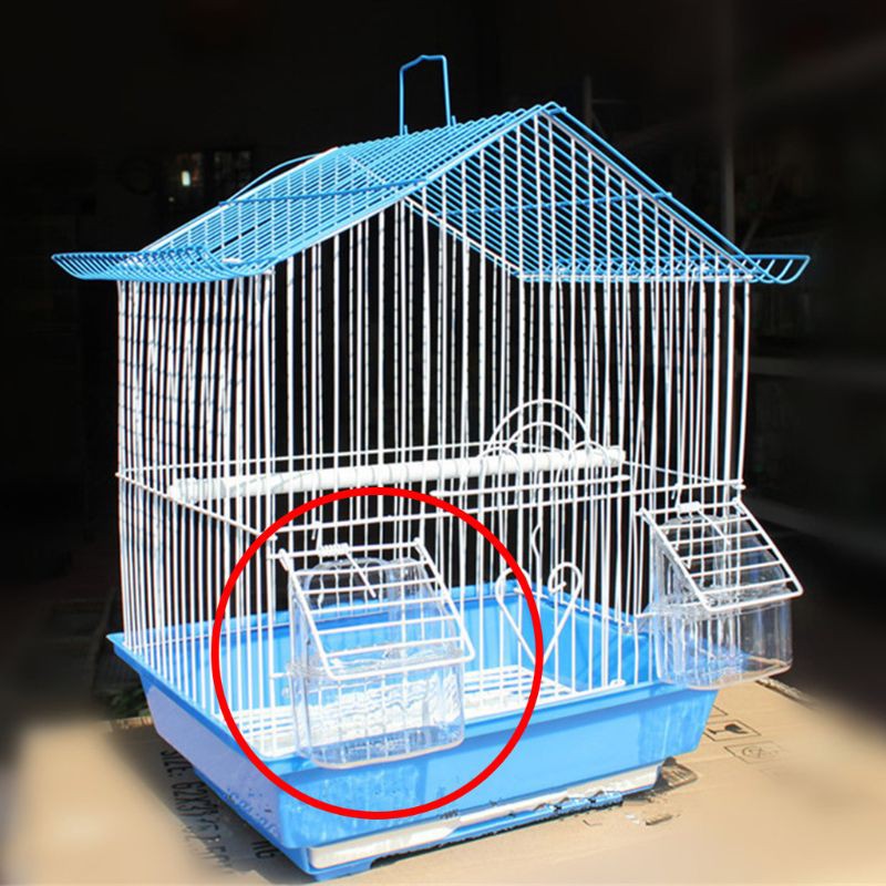 Hộp Nhựa Trong Suốt Đựng Thức Ăn Cho Chim