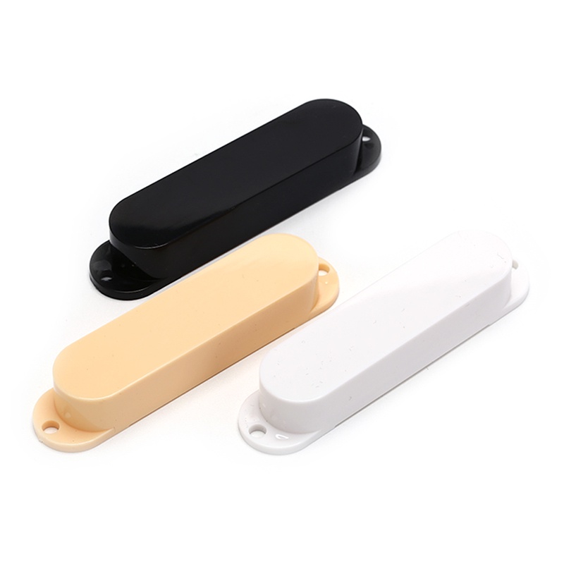 SHVN 3pcs Closed Plastic Single Coil Guitar Pickup Covers For Electric Guitar TOM