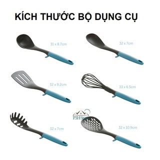 [FREESHIP] ⭐ Bộ dụng cụ nhà bếp 7 món Lock&Lock LLT024