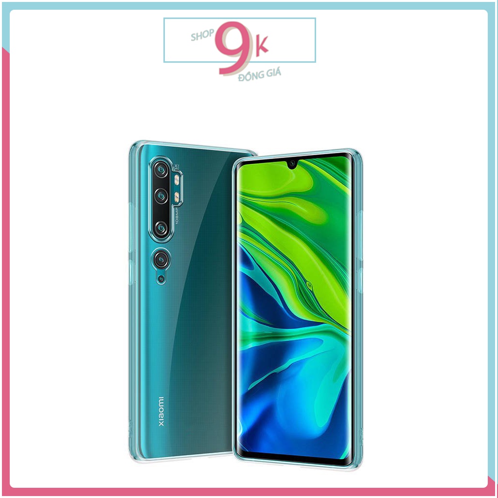 Ốp dẻo silicon trong suốt cho XIAOMI MI NOTE 10 / MI NOTE 10 PRO
