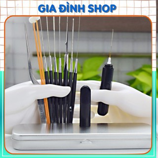 Bộ Lấy Ráy Tai 🍁 Giá Bất Ngờ 🍁 9 Món Chuyên Dụng, Hộp Nhựa, An Toàn, Tiện Lợi Khi Sử Dụng