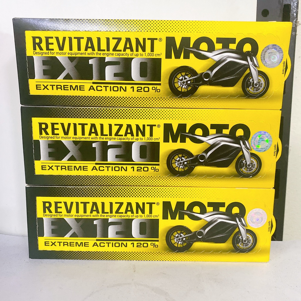 XADO EX120 Revitalizant for Moto - Chất phục hồi động cơ xe máy phủ