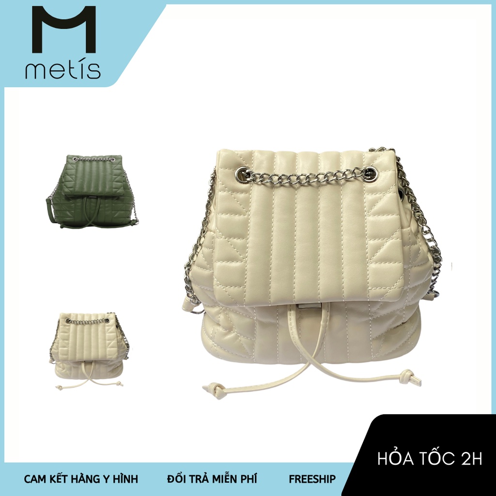 Balo Nữ Thời Trang METIS, Balo Mini da mềm siêu hot giá rẻ chất lượng