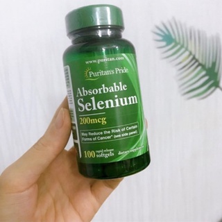 Viên uống giúp ngăn ngừa ung thư, tăng sức đề kháng, hỗ trợ tim mạch Absorbable Selenium 200mcg