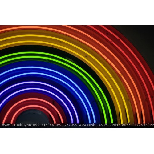 Dây LED Neon Flex V1, 220V, Đơn màu Trắng, Vàng, Đỏ, Xanh dương, Xanh lá, Tím hồng giá bán cho 1 mét ,cần mua nguồn