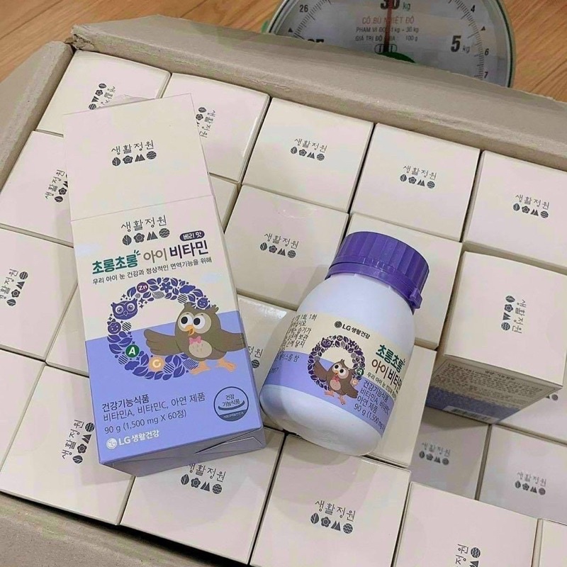 Viên bổ mắt LG Ohui Hàn Quốc cho bé từ 3 tuổi (60v)