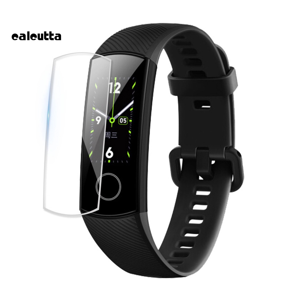 Bộ 3 miếng dán nhựa TPU cho mặt đồng hồ thông minh Huawei Honor Band 5