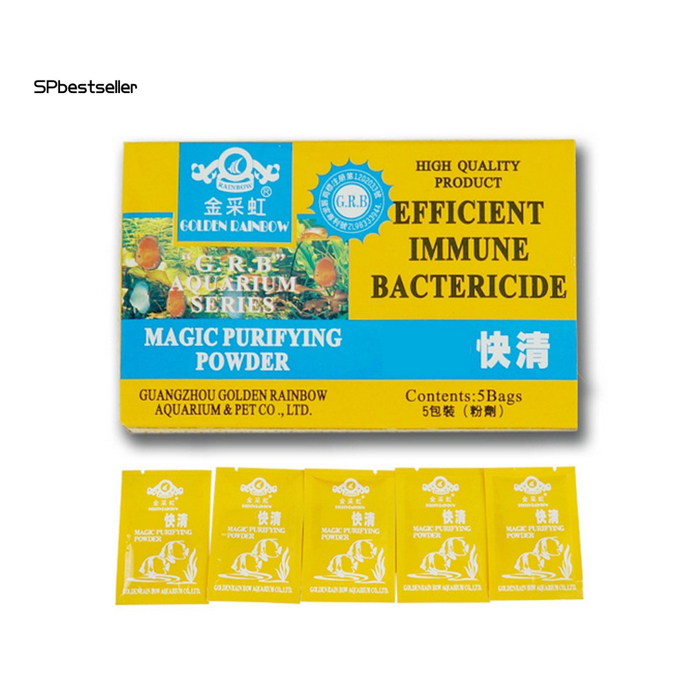 ✅Set 5 Bột Lọc Nước Bể Cá