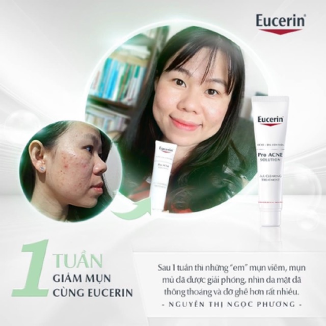 Tinh chất giảm mụn Eucerin Pro Acne A.I Clearing Treatment 40ml