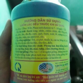 B1 grow more cho cây trồng