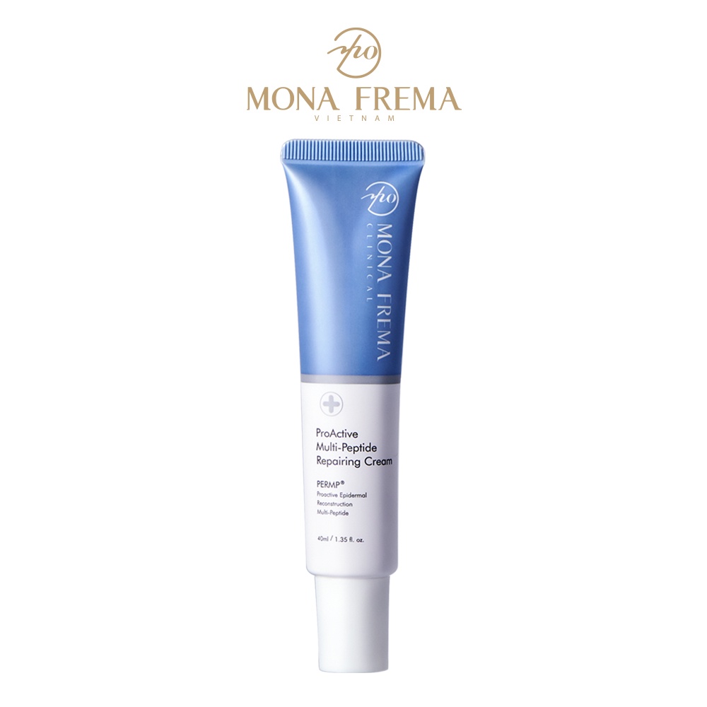 Kem phục hồi da tổn thương Mona Frema ProActive Multi-Peptide Repairing Cream 40g