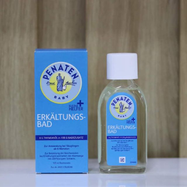 Tinh dầu tắm chống cảm cúm Penaten - Hàng xách tay Đức