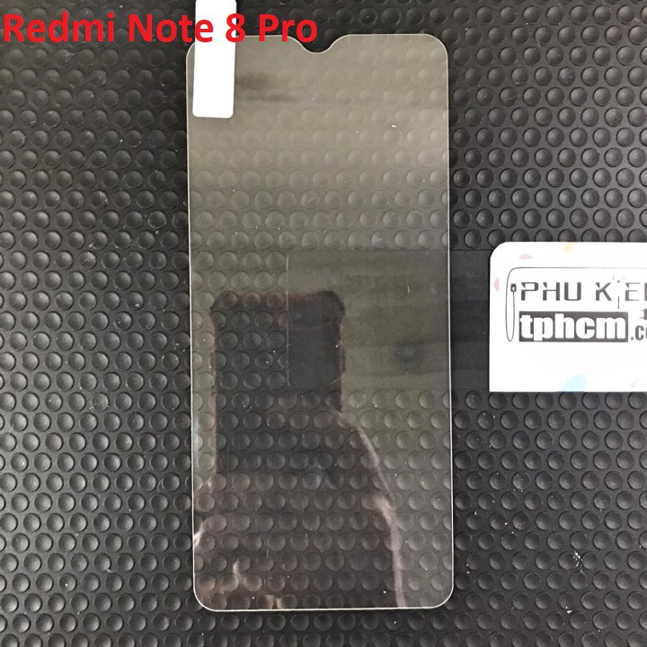 Dán cường lực chống trầy Xiaomi Redmi Note 8 Pro