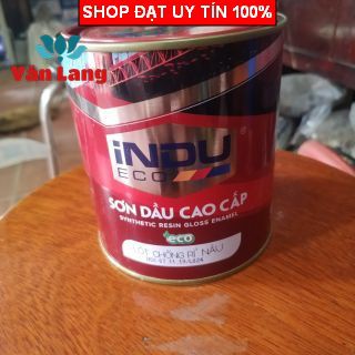 Sơn chống rỉ INDU màu nâu cao cấp 750ml - Hàng chính hãng