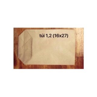 Combo 100 túi giấy xi măng loại túi 1,2