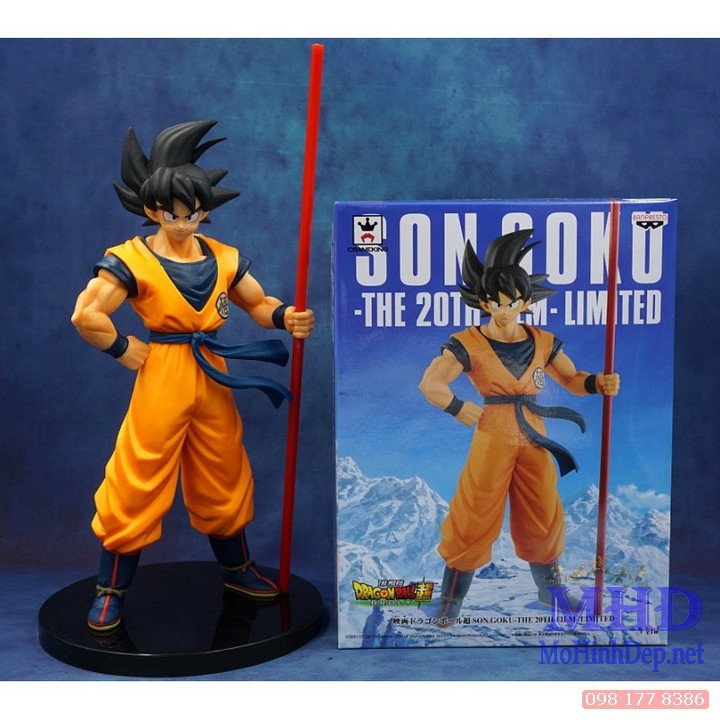 [Mã LIFE0503TOYS giảm 10% đơn 0Đ] [MHĐ] Mô hình Figure Son Goku The 20th Film Limited - Dragon Ball