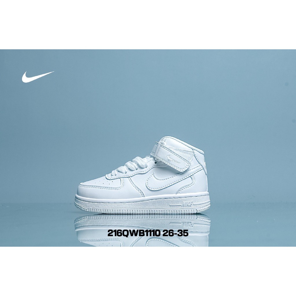 Nike Air Force No. Giày Thể Thao Cổ Cao Thời Trang Thu Đông Cho Trẻ Em/Nam/Nam/Bé Gái Phong Cách Hoạt Hình Thể Thao Cổ Cao Năm 2021 Mandarin
