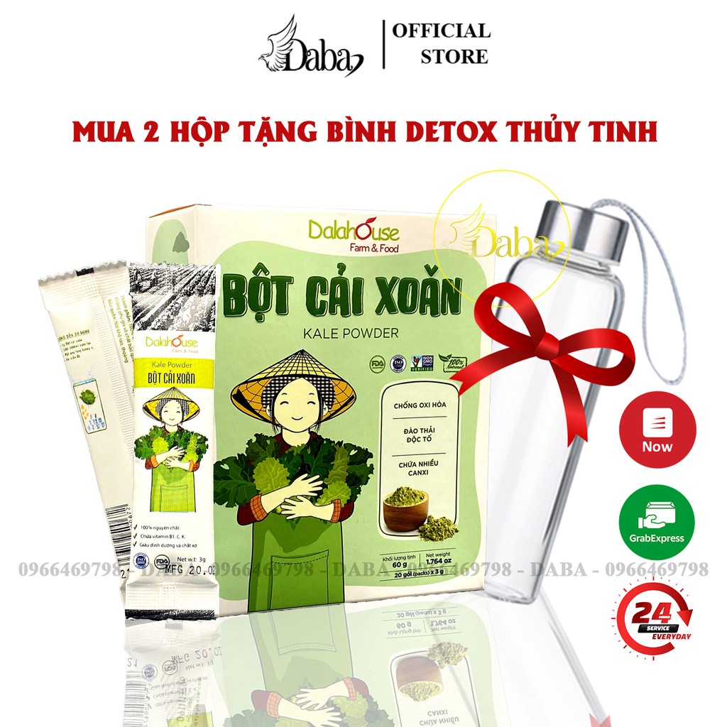 Bột Cải Xoăn Dalahouse 50g.