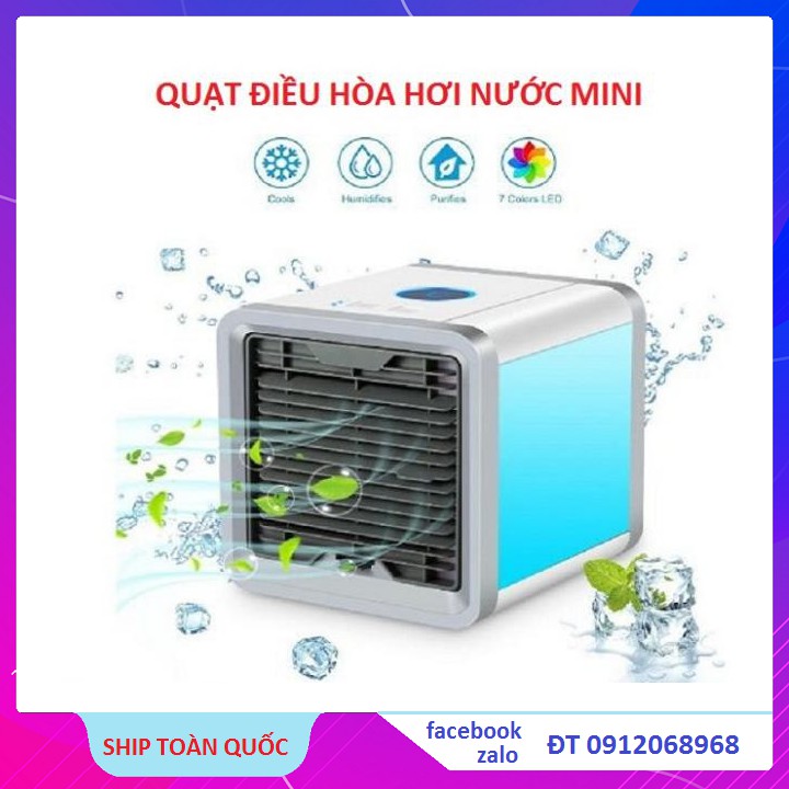 Quạt Điều Hòa Hơi Nước Mini - Quạt Làm Mát Bằng Hơi Nước Mini Để Bàn - Công Nghệ Mới 2020