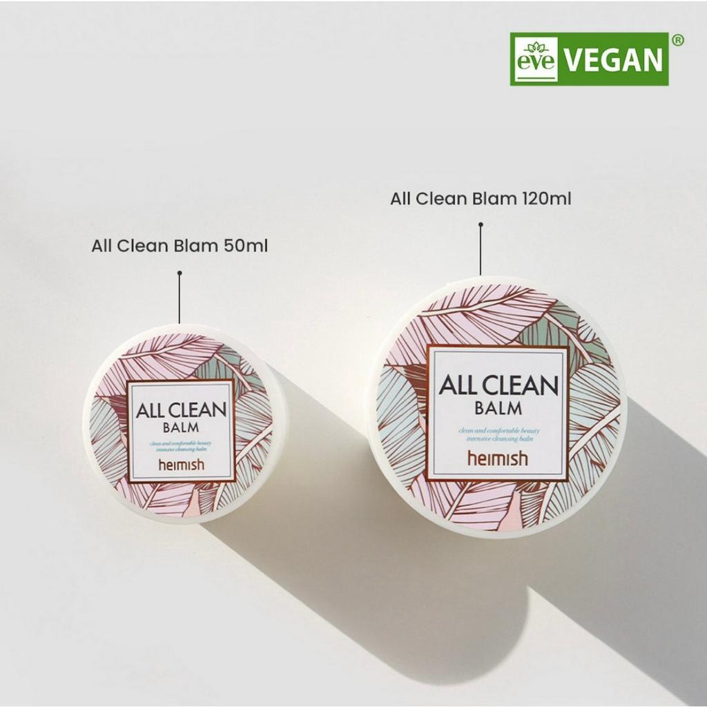 Sáp tẩy trang thuần chay sạch sâu, ngăn ngừa mụn cám, dưỡng ẩm da  All Clean balm [nun.cleanbeauty
