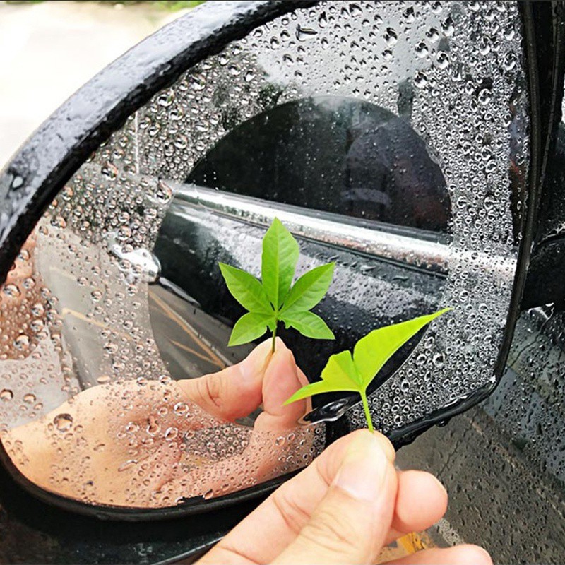 Tấm Phim Chống Mờ Chống Nước Mưa Cho Kính Chiếu Hậu Xe Hơi