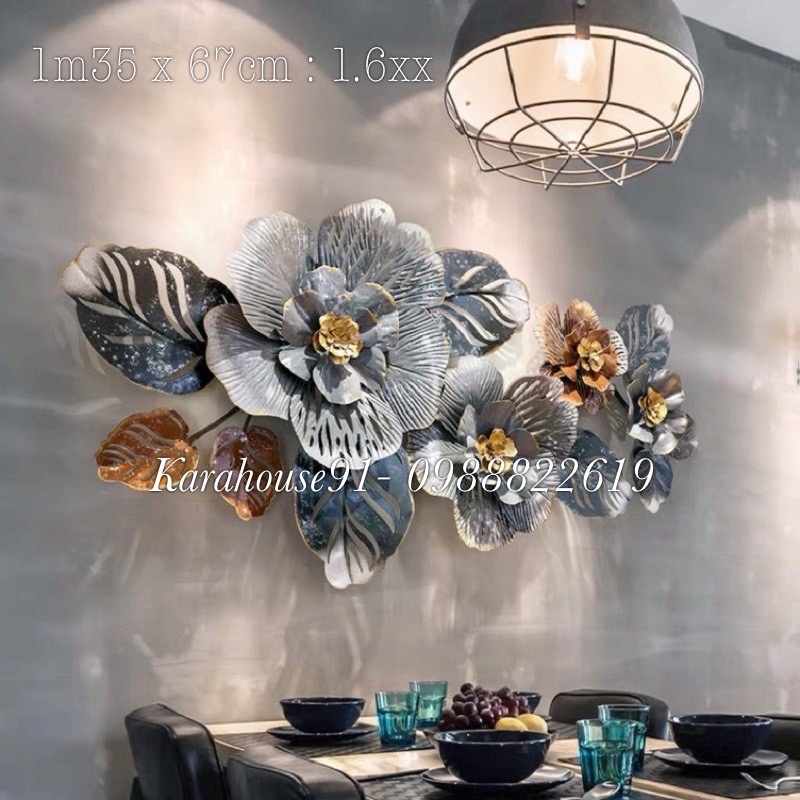 Tranh sắt treo tường nghệ thuật, tranh decor trang trí phòng khách. BH 3 năm.Mã 3014