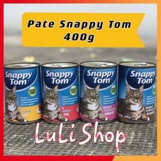 Pate SNAPPY TOM cho mèo lon 400g 🥘Nhập Khẩu Thái Lan🥘 nhiều thịt, hương vị thơm ngon
