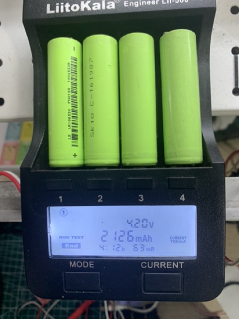 Pin 18650 lishen dung lượng 2000mAh xả 20A (10C) mới 100%