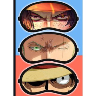 Bịt mắt ngủ One Piece Đảo Hải Tặc Luffy Ace Sanji