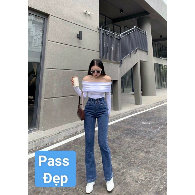HOT.QUẦN LOE DÁNG DÀI XANH jeans Size ĐẠI LAI CUỐN- Nguyễn Na shop chụp | BigBuy360 - bigbuy360.vn