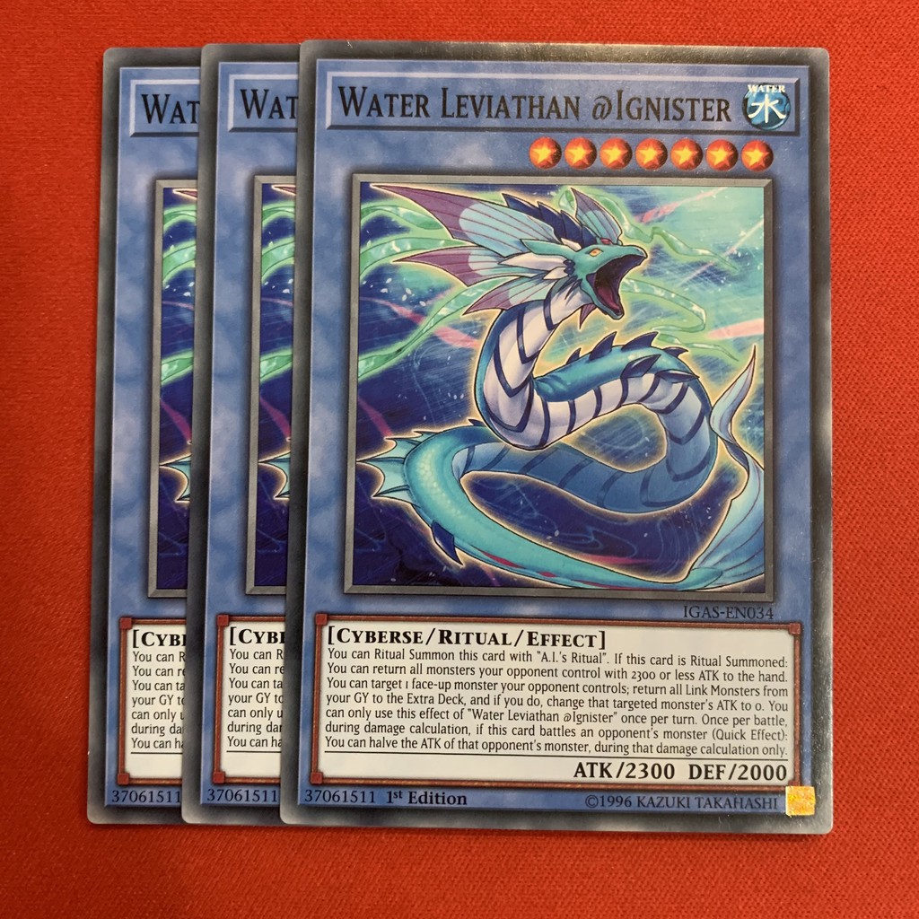 [EN][Thẻ Bài Yugioh Chính Hãng] Water Leviathan &quot;@Ignister&quot;