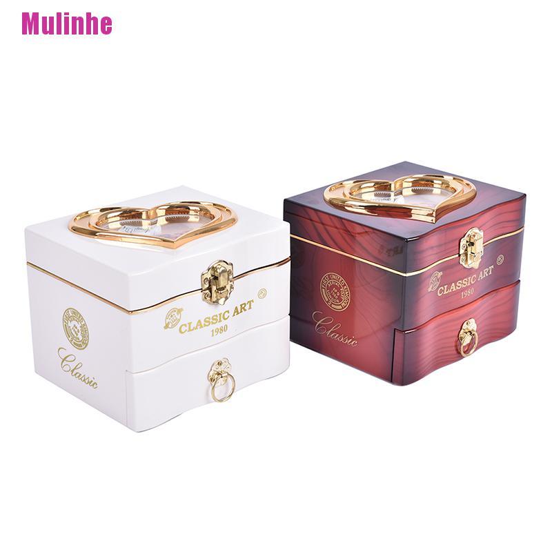 Hộp nhạc nhựa lên dây cót hình vũ công múa ba lê độc đáo cổ điển