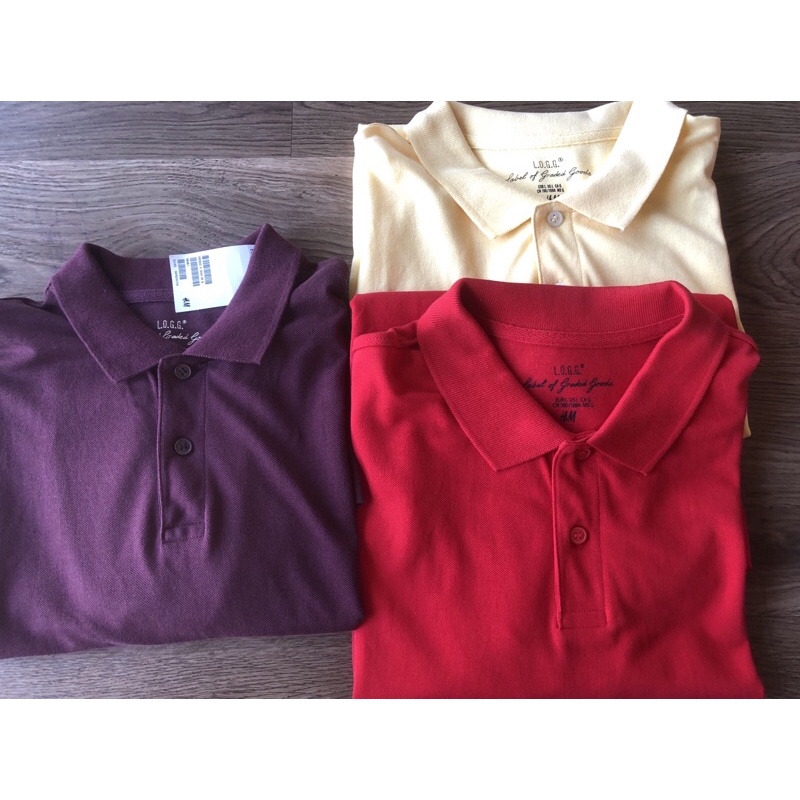 Áo polo nam hm nhật auth