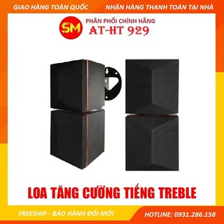 BỘ 4 Loa Thumper HT-929 tăng cường tiếng Treble, Mid cho dàn karaoke music - Có Video test