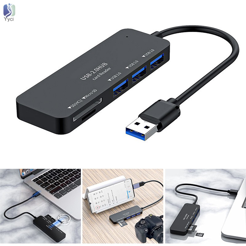 VN Bộ Chia 4 Cổng Usb 2.0 Tốc Độ Cao