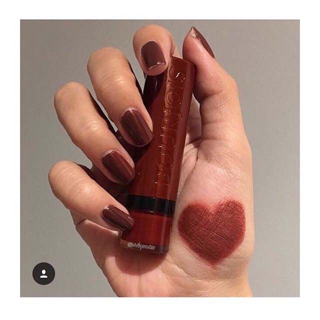 Son thỏi lì màu đỏ nâu Bourjois velvet #12 | BigBuy360 - bigbuy360.vn