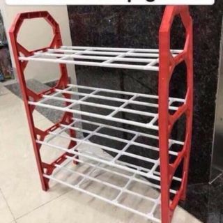 Kệ giầy nhựa 4 tầng để gọn giầy dép