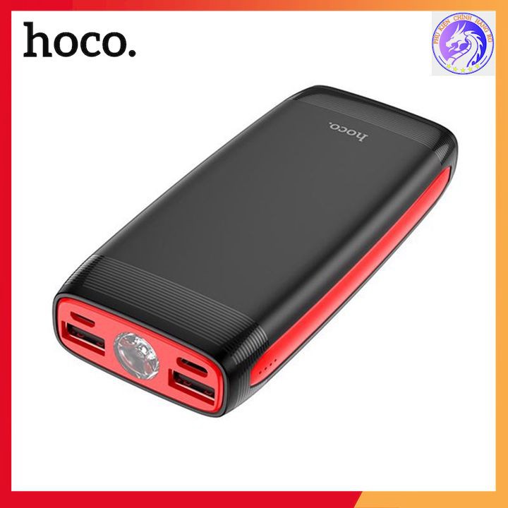 Pin Dự Phòng Hoco J64 10000 MAH 2 Cổng USB 2.0A Có Đèn Led Chiếu Sáng Tương Thích Nhiều Thiết Bị