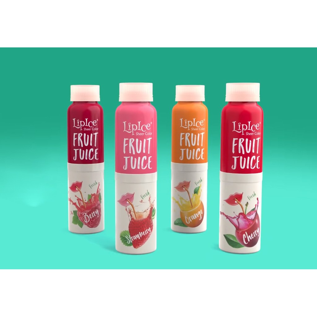 [Chính hãng, đủ mùi] Son dưỡng có màu Lipice Sheer Color Fruit Juice 4g