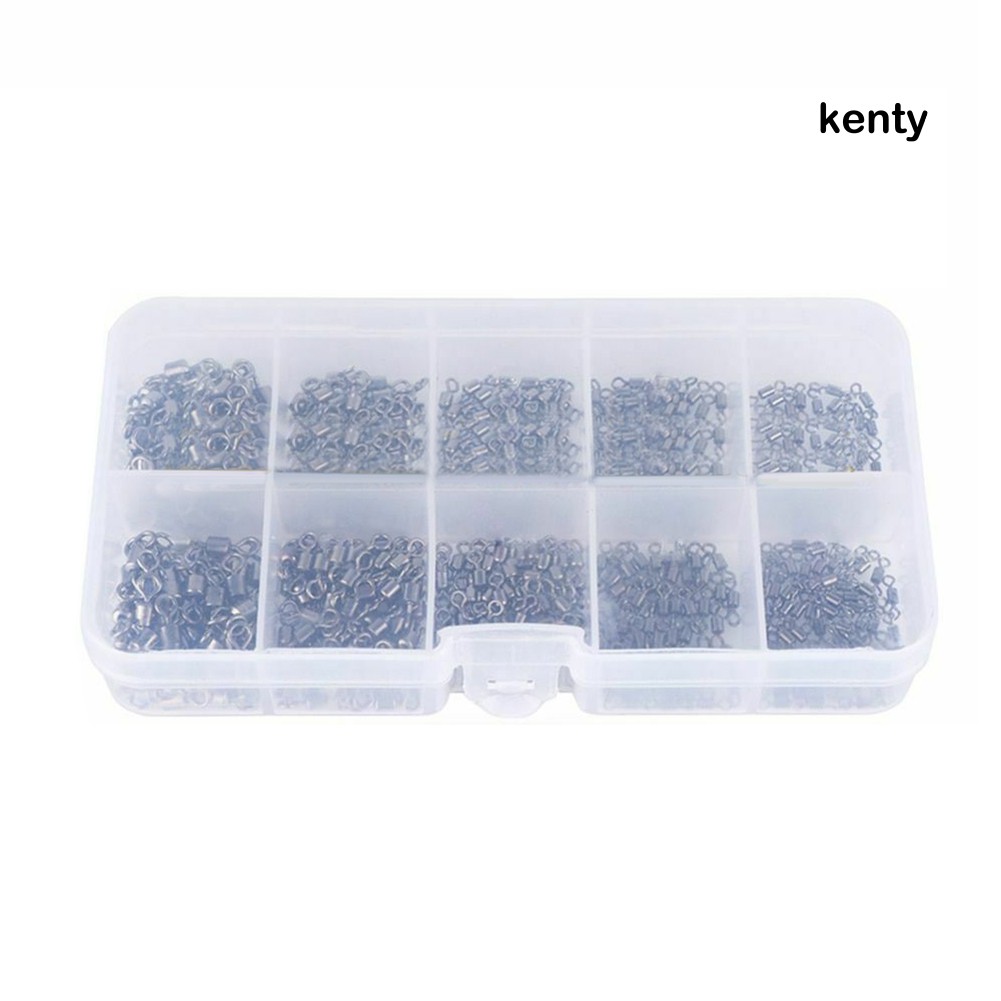 Đồ Chơi KT KT KT Ktam Dễ Thương Xinh Xắn☀Hộp 500 Phụ Kiện Câu Cá Size 4 / 6 / 8 / 10 / 12