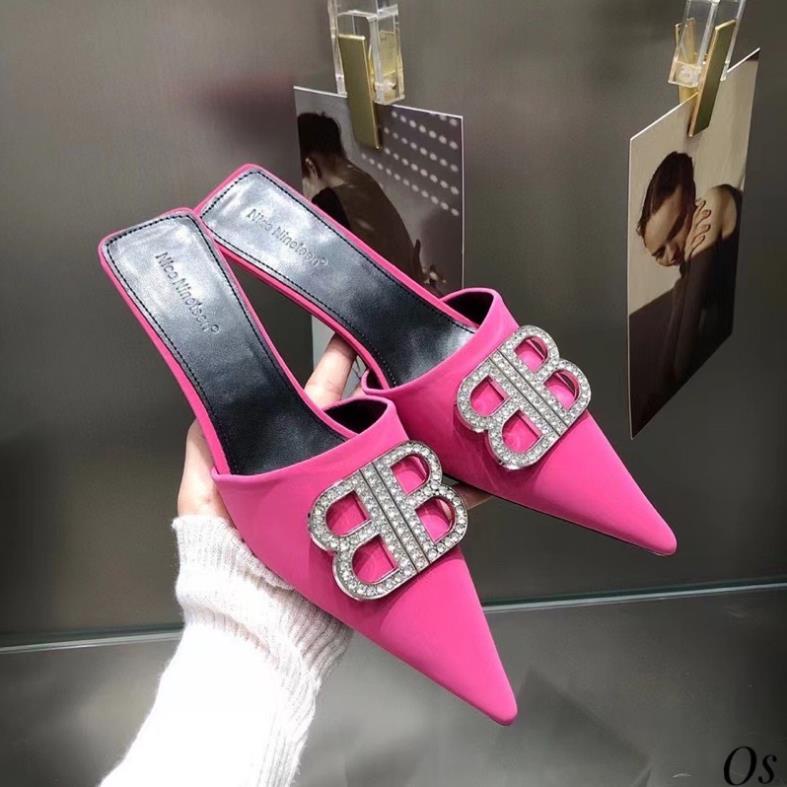 Sục Balenciaga 4 Màu Trắng Đen Hồng Xanh Full Size 35-38